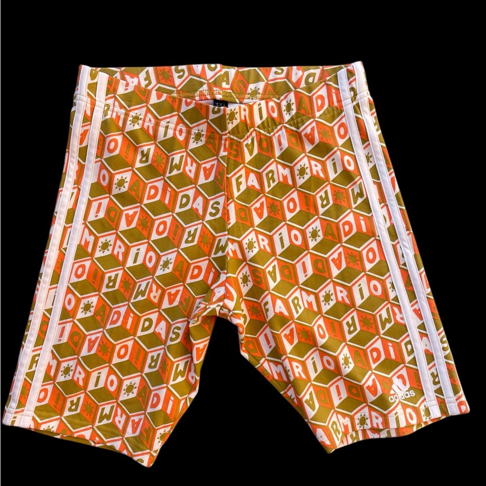 Adidas Farm Rio Geometric Print Shorts